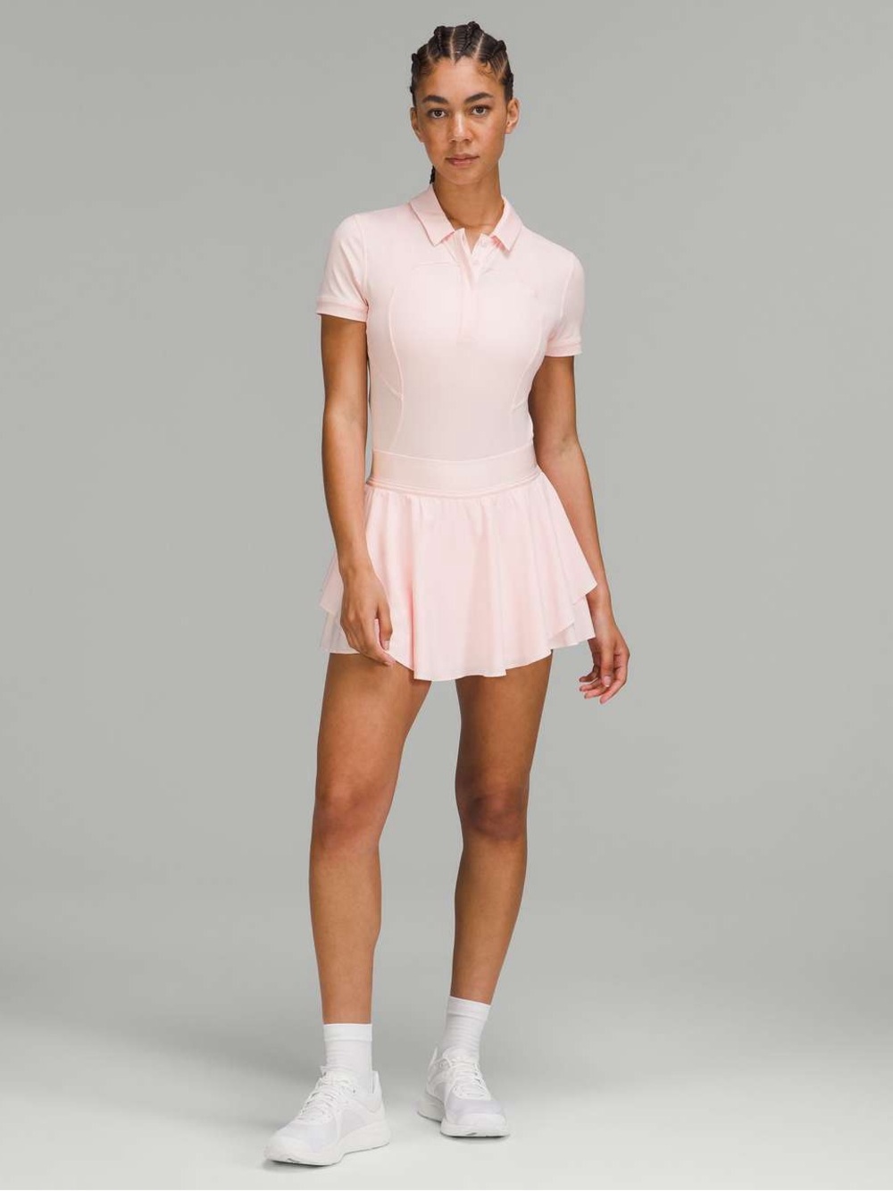 Lululemon pink strawberry milkshake rival skirt skirt skort size 6 - Picture 5 of 5